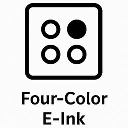 4-Color E-Ink Display