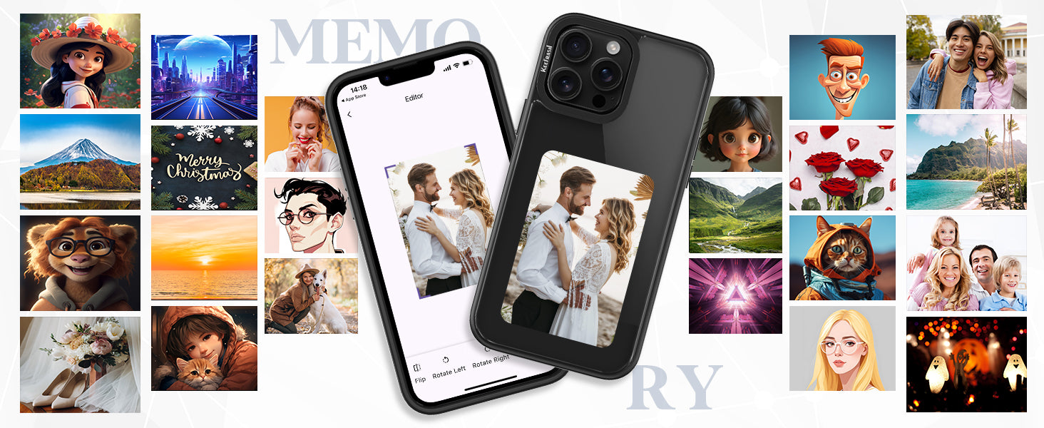 NFC E-Ink Phone Case